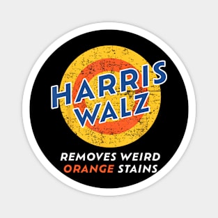 Harris Walz 2024 Waltz Removes Weird Orange Stains Magnet